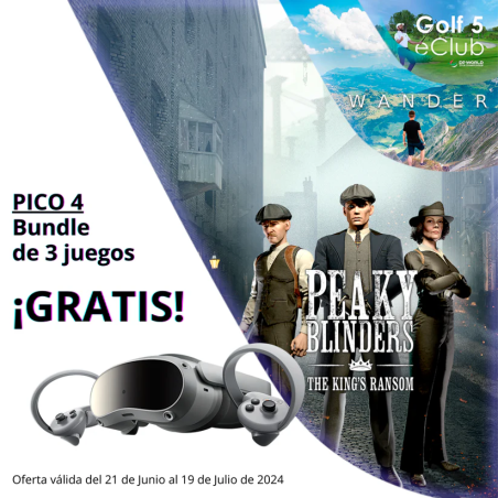 Pico 4 Visore VR All-In-One128GB + 3 Giochi