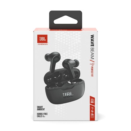 JBL Auricolari BT Wave Beam TWS Black