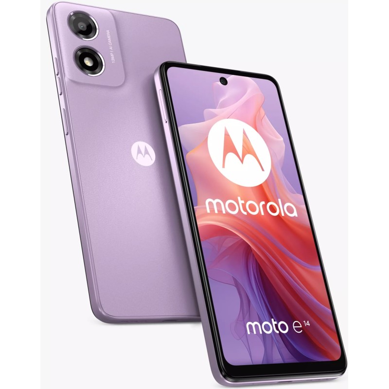 Motorola Moto E14 2+64GB 6.56" Pastel Purple TIM