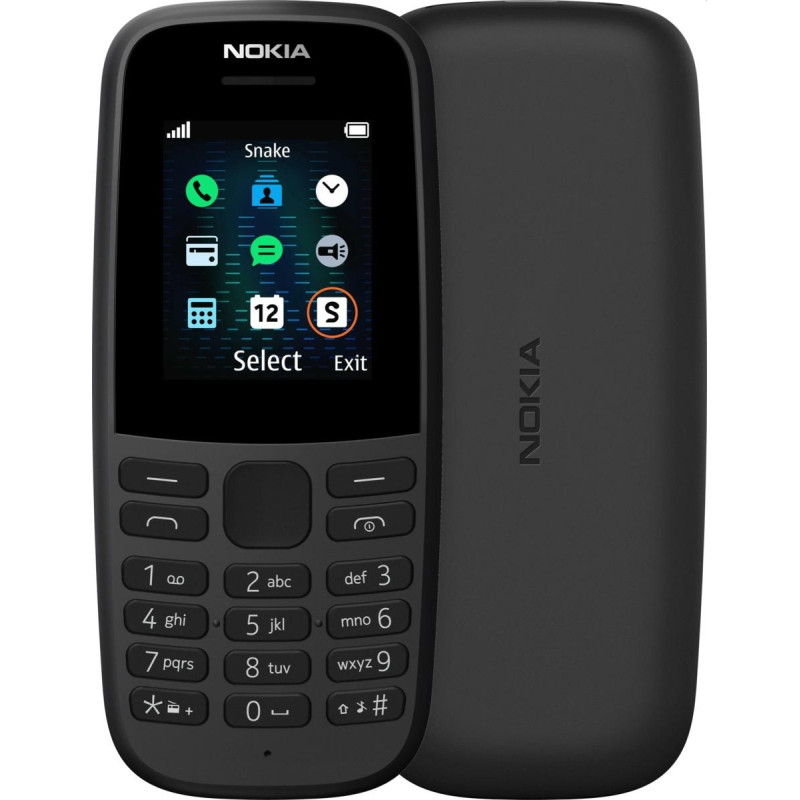 Nokia 105 Black 2019 SS EU