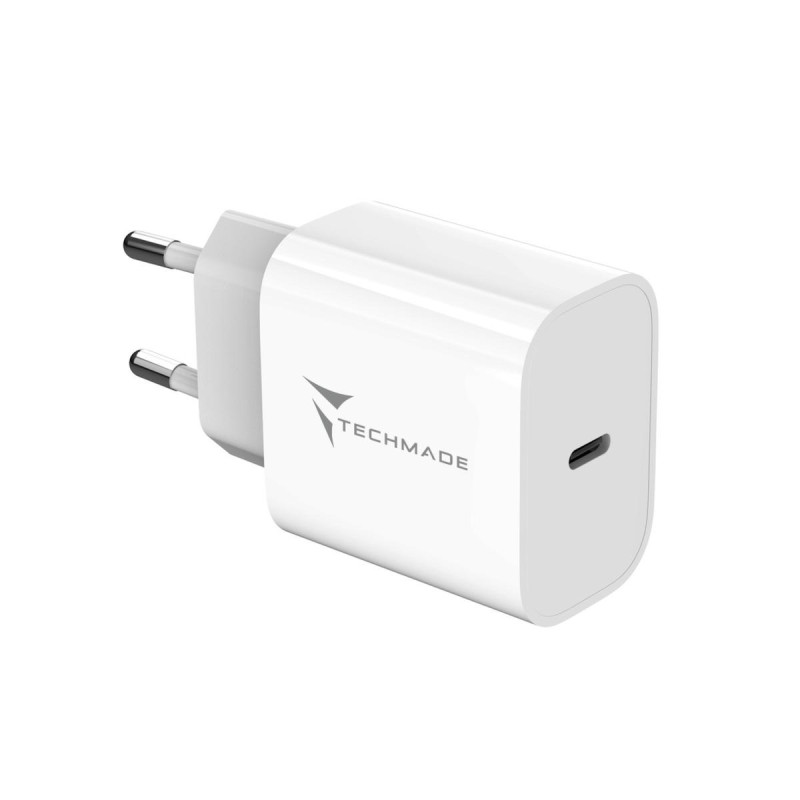 Techmade Caricabatteria 20w Con Porta USB-C