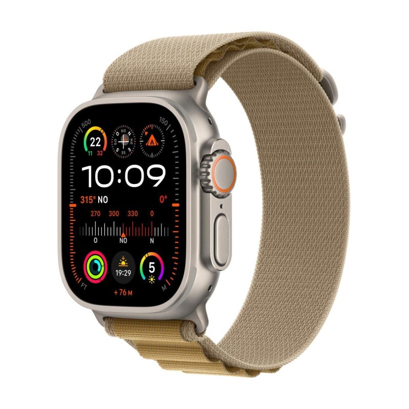 Apple Watch Ultra2 Cell 49mm TC/Natural AP/Tan M MX4F3TY/A