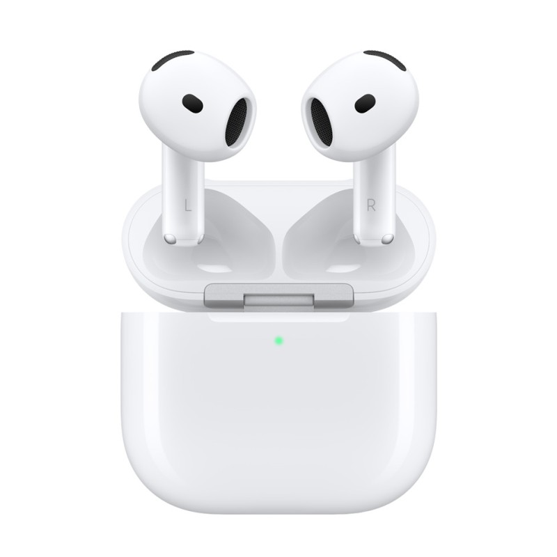 Apple Auricolari AirPods 4 2024 + Cust.Ric. USB-C (ANC) MXP93ZM/A