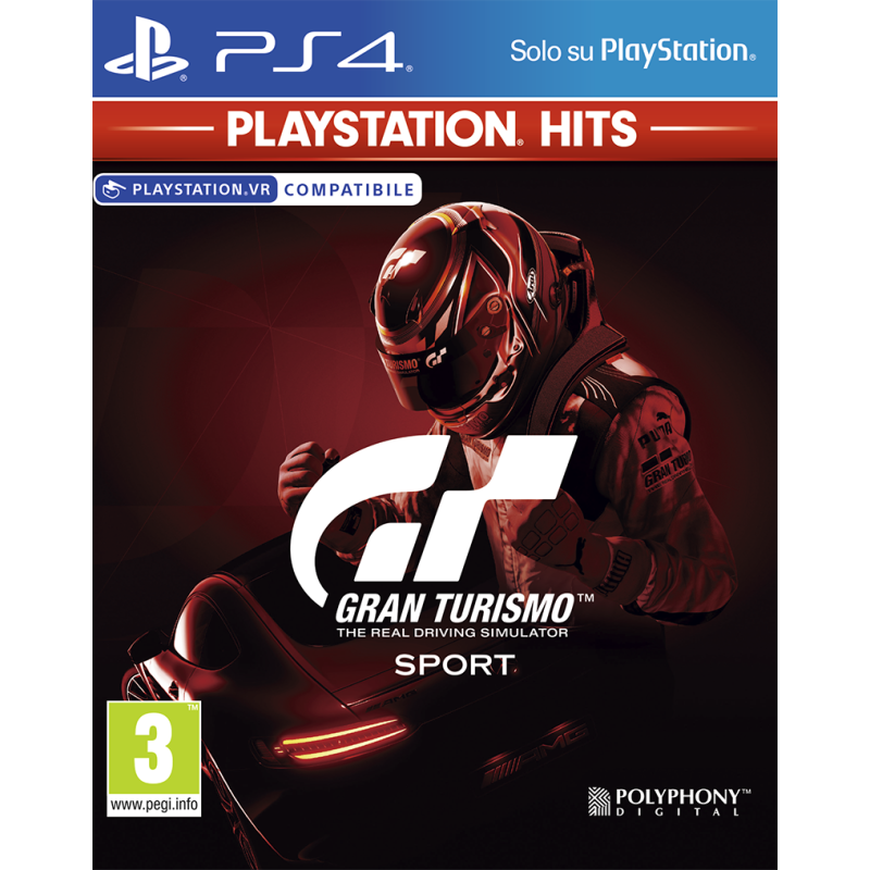 PS4 Gran Turismo Sport - PS Hits