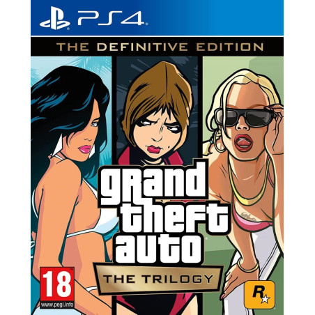 PS4 GTA Grand Theft Auto The Trilogy - The Definitive Edition EU