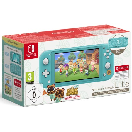 Switch Lite Console Turchese + Animal C.N.H. + NSO 12 mesi (LIMITED)