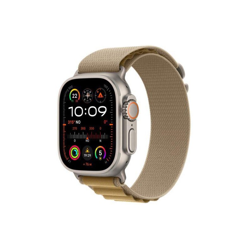 Apple Watch Ultra2 Cell 49mm TC/Natural AP/Tan L ITA MX4H3TY/A