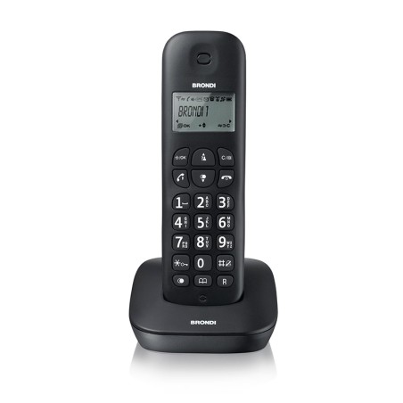 Telefono Cordless Brondi Gala Nero