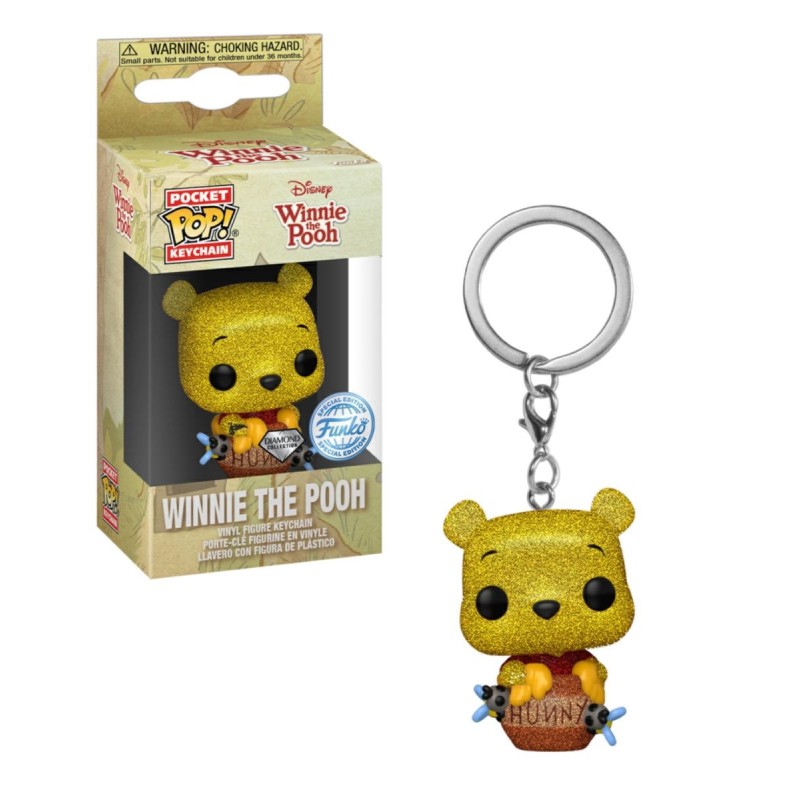 Funko Pocket Pop Winnie thePooh (Diamond Glitter)