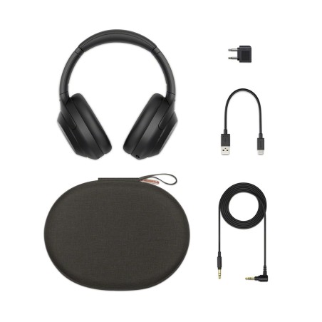 Sony Cuffie Wireless Bluetooth + Microfono HD Noise Cancelling WH-1000XM4 Alexa Google Black