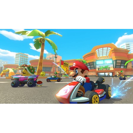 Nintendo Switch Console OLED White + Mario Kart 8 Deluxe + 12 Mesi Nintendo Switch Online