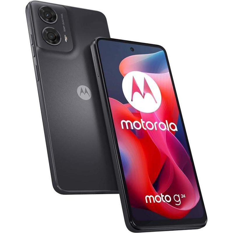 Motorola Moto G24 8+128GB 6.56" Matte Charcoal EU