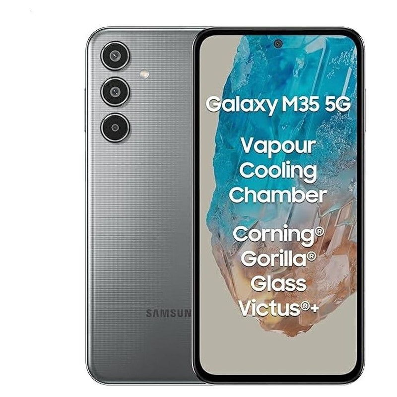 Samsung M-356 M35 6+128GB 6.6" 5G Gray DS EU