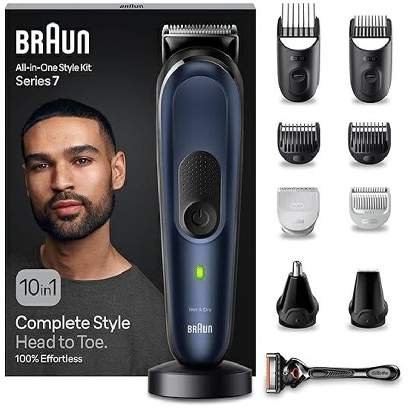 Braun Regolabarba e CapelliSeries 7 MGK7421 10 in 1